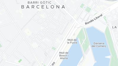 Hotel location map