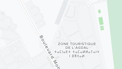 Hotel location map