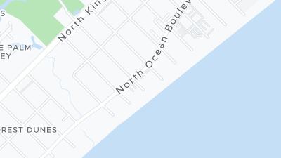 Hotel location map