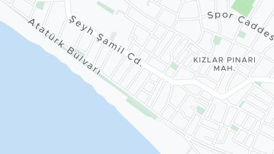 호텔 위치 지도