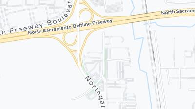 Hotel location map