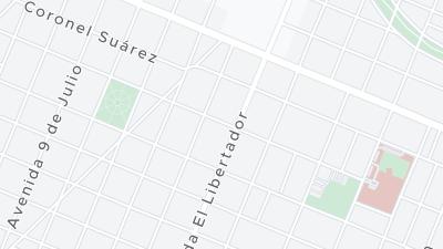 Hotel location map