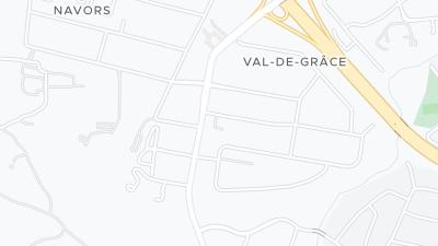 Hotel location map