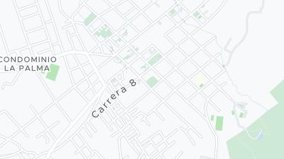 Hotel location map
