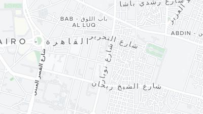 Hotel location map