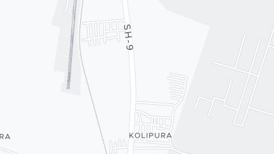 Mapa de localização do hotel