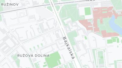 Hotel location map