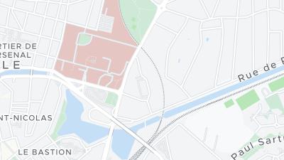 호텔 위치 지도