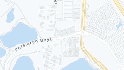 Mapa de localização do hotel