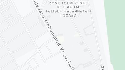 Hotel location map