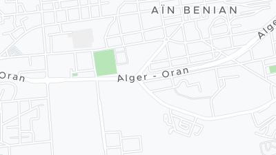 Hotel location map