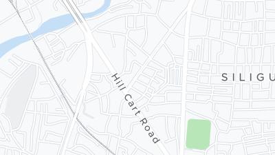 Mapa de localização do hotel