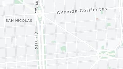 Hotel location map