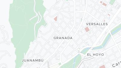 Mapa de localização do hotel