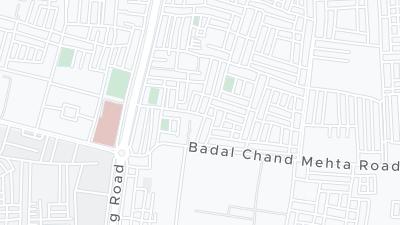 Hotel location map