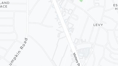 Hotel location map