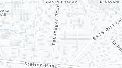 Hotel location map