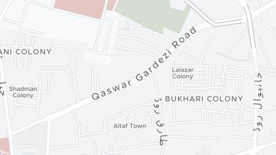 Hotel location map