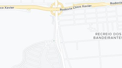 Mapa de localização do hotel