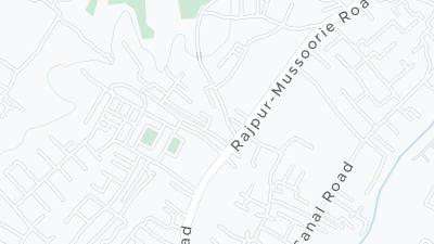 Mapa de localização do hotel