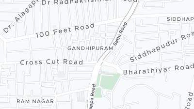 Hotel location map