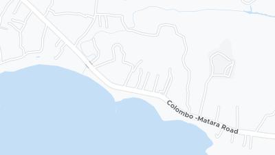 Mapa de localização do hotel