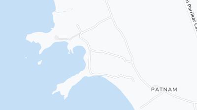 Mapa de localização do hotel