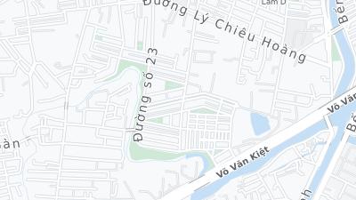 Hotel location map