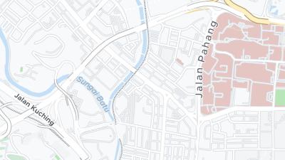 Hotel location map