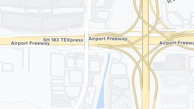 Kaart met de situering van het hotel