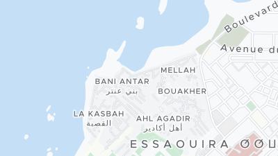 خريطة موقع الفندق