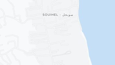 خريطة موقع الفندق