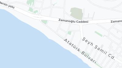 호텔 위치 지도