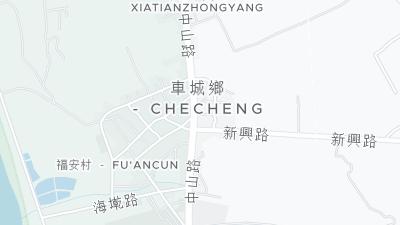 Hotel location map