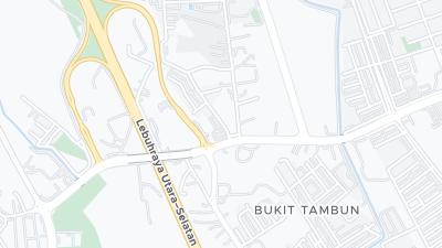 Mapa de localització de l'hotel