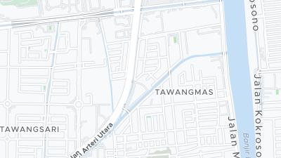 Mapa de localització de l'hotel