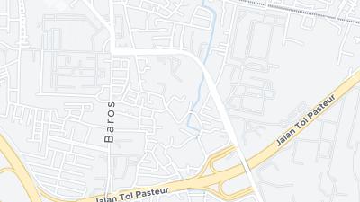 Mapa de localização do hotel