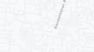 Plan de localisation de l'hôtel