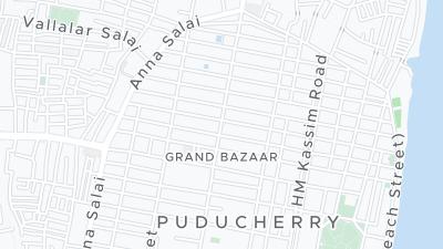 Hotel location map