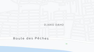 Hotel location map