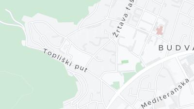 Hotel location map