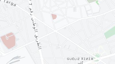 Mapa de localização do hotel