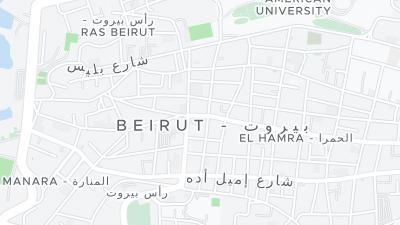 Hotel location map