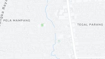 Mapa de localização do hotel