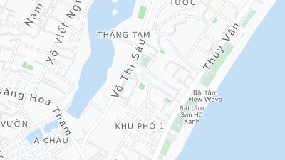 Hotel location map