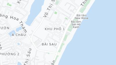 Hotel location map