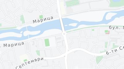 Hotel location map