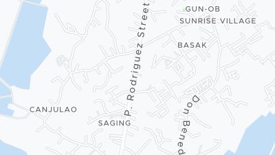 Mapa de localização do hotel