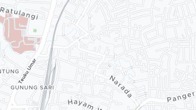 Hotel location map