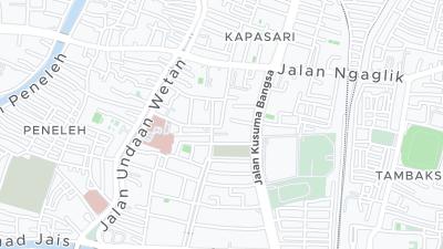 Mapa de localização do hotel